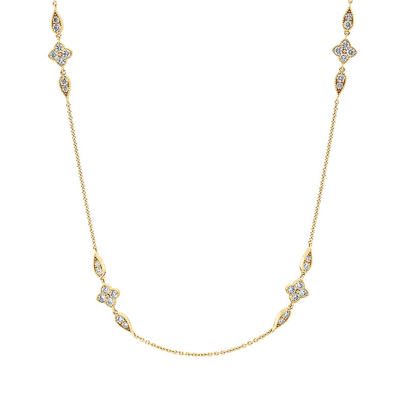 Modern Woman Collier Gelbgold 18kt 1,59ct