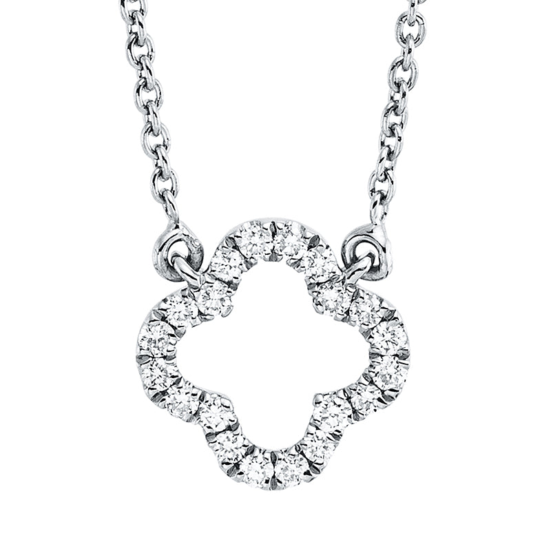 Modern Woman Collier Weißgold 18kt 0,07ct