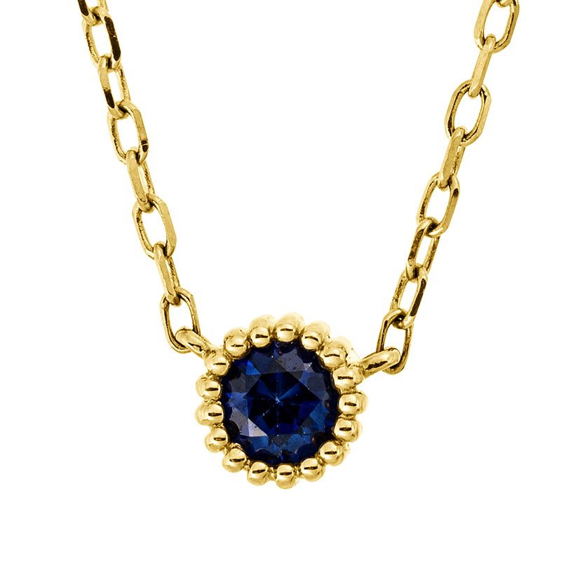 Farbstein Classic Collier Gelbgold 18kt