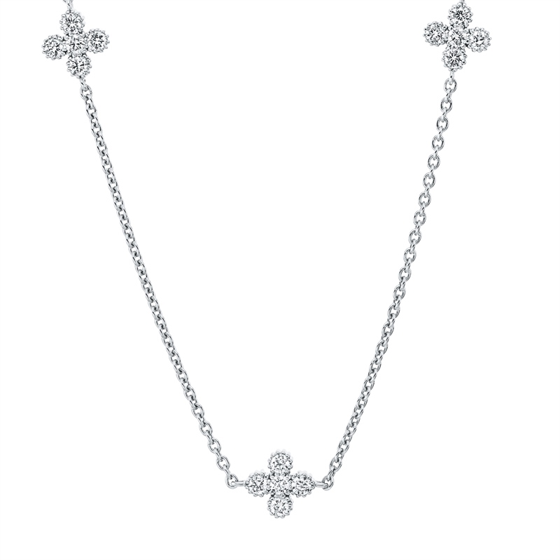 Modern Woman Collier Weißgold 18kt 0,43ct