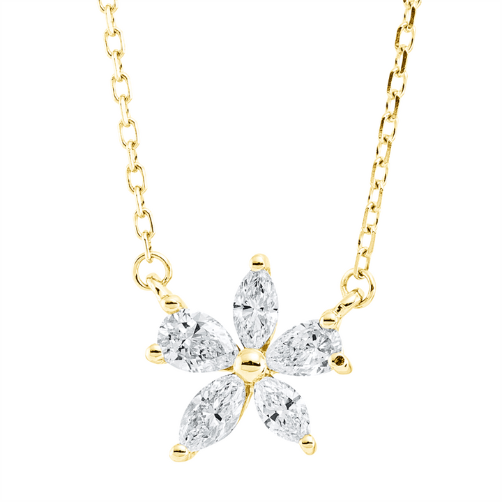 Modern Woman Collier Gelbgold 18kt Ref-4M108