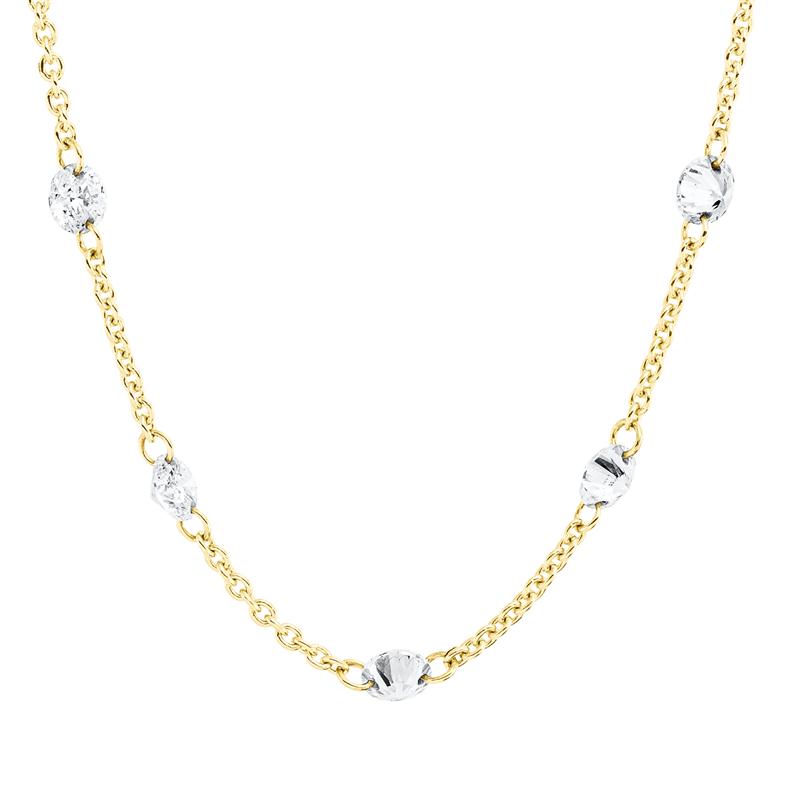 Modern Woman Collier Gelbgold 18kt 0,5ct