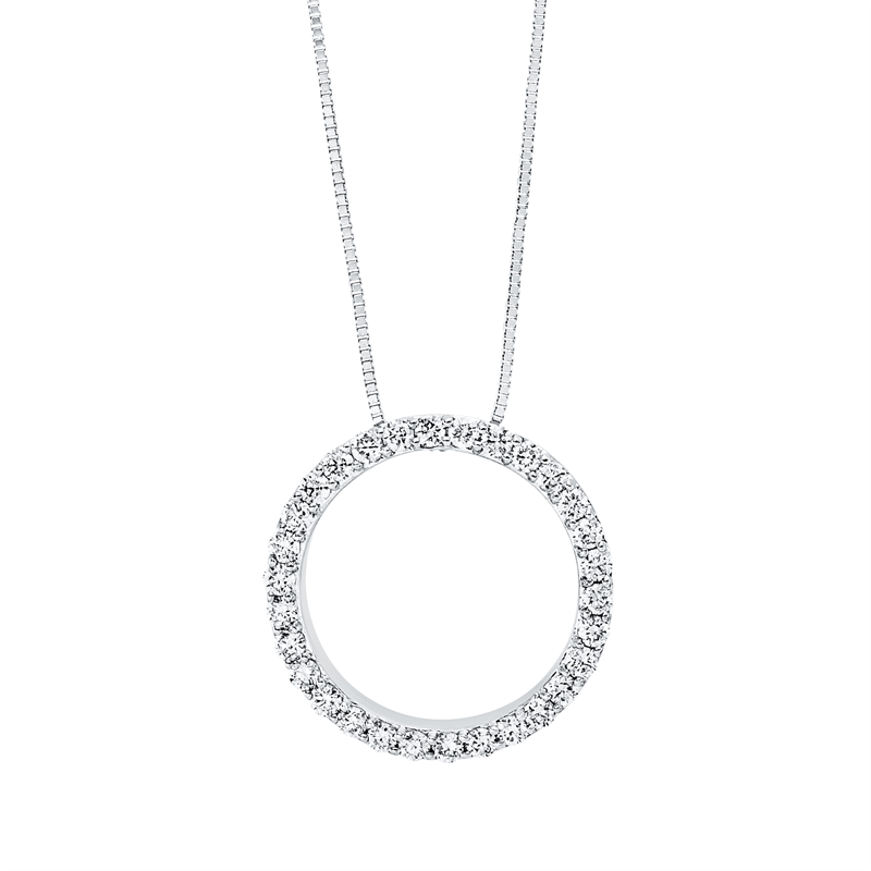 Modern Woman Collier Weißgold 18kt 0,4ct