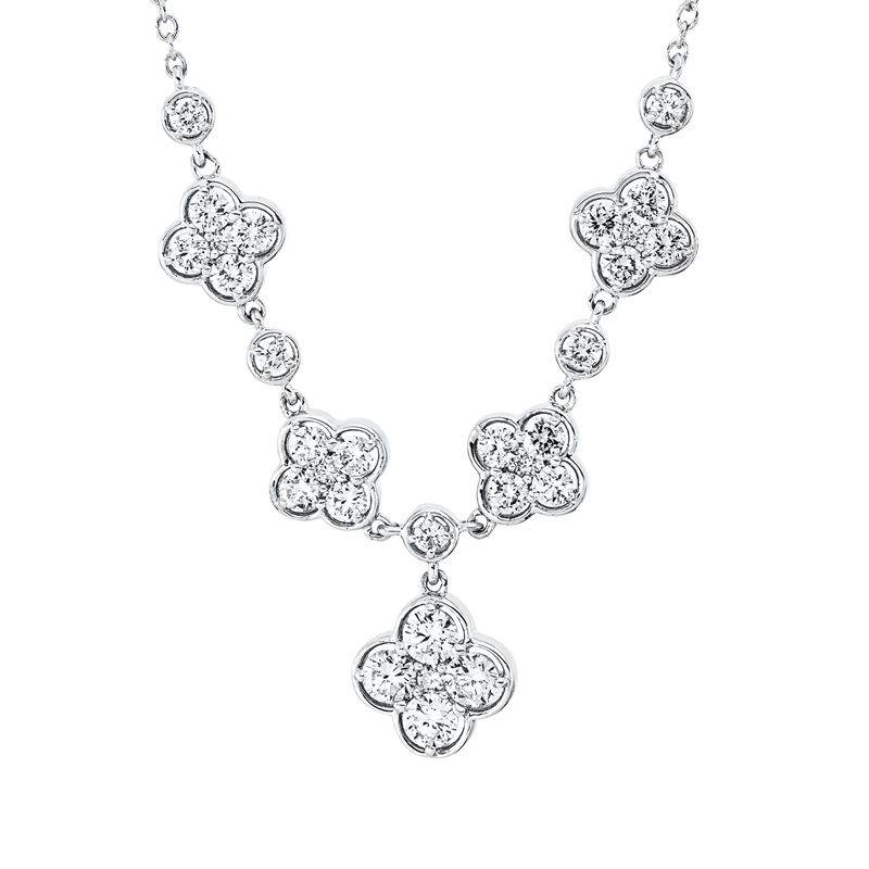 Modern Woman Collier Weißgold 18kt 0,98ct