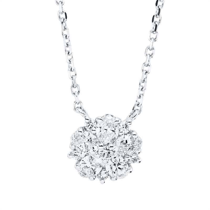 Illusion Classic Collier Weißgold 18kt Ref-4M929