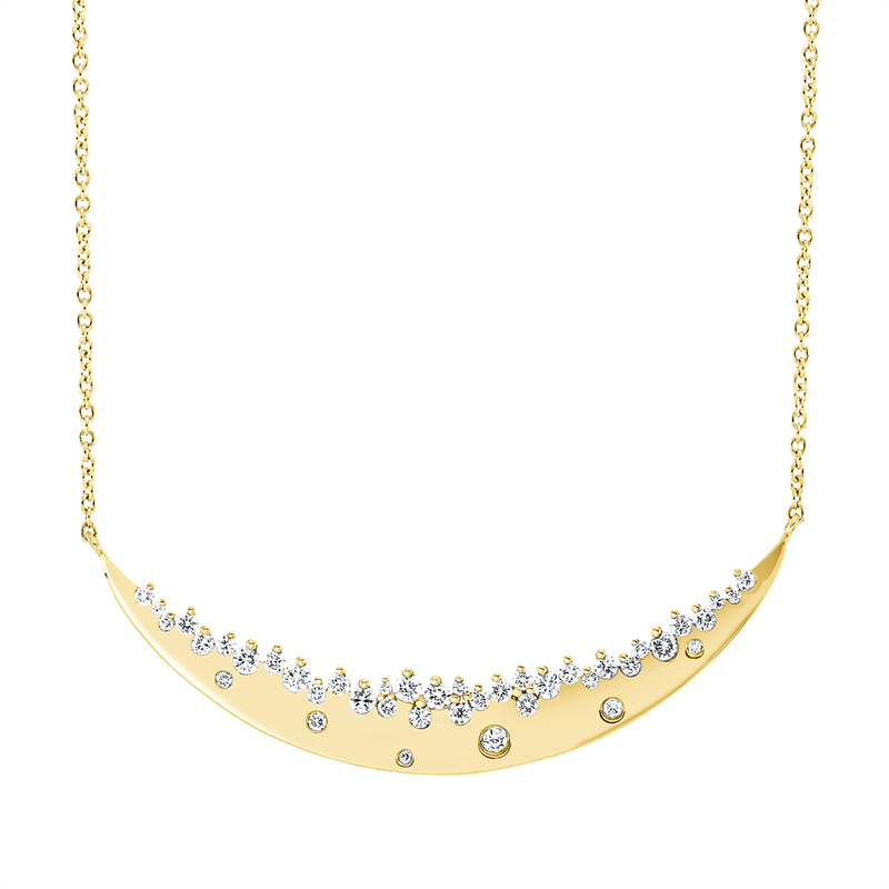 Modern Woman Collier Gelbgold 18kt 0,51ct