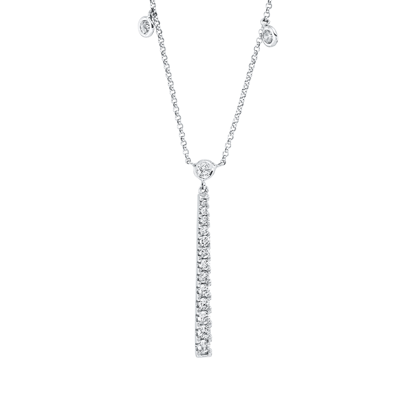 Modern Woman Collier Weißgold 18kt 0,57ct
