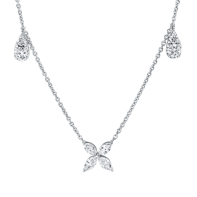 Modern Woman Collier Weißgold 18kt 0,94ct
