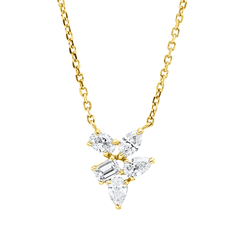 Modern Woman Collier Gelbgold 18kt Ref-4N292