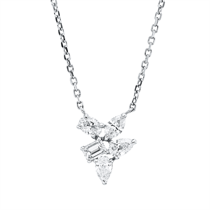 Modern Woman Collier Weißgold 18kt Ref-4N292
