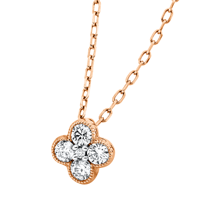Modern Woman Collier Weißgold 18kt 0,24ct