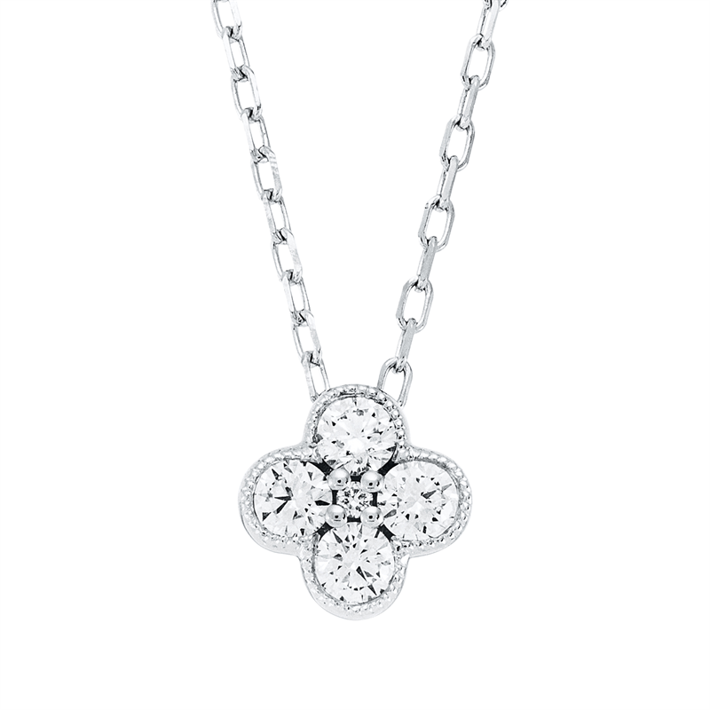 Modern Woman Collier Weißgold 18kt 0,24ct