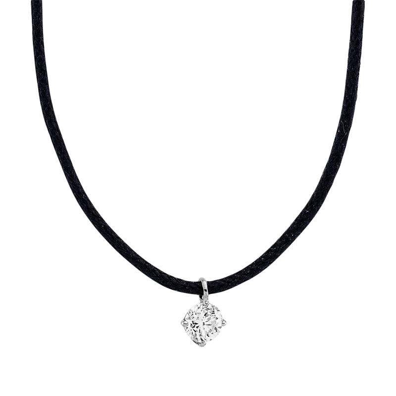 Modern Woman Collier Weißgold 18kt 0,16ct