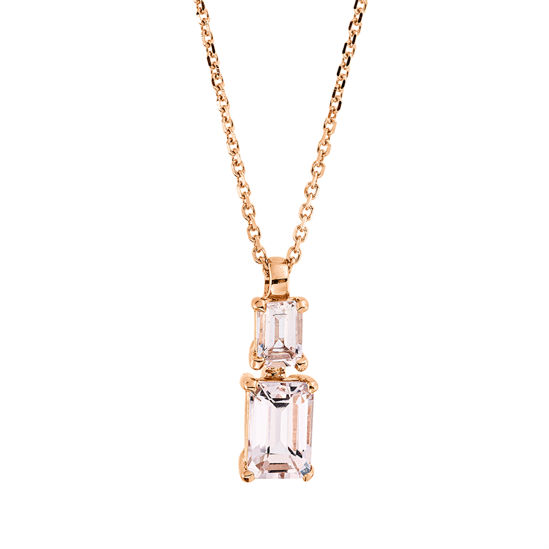 Farbstein Fashion Collier Rotgold 18kt