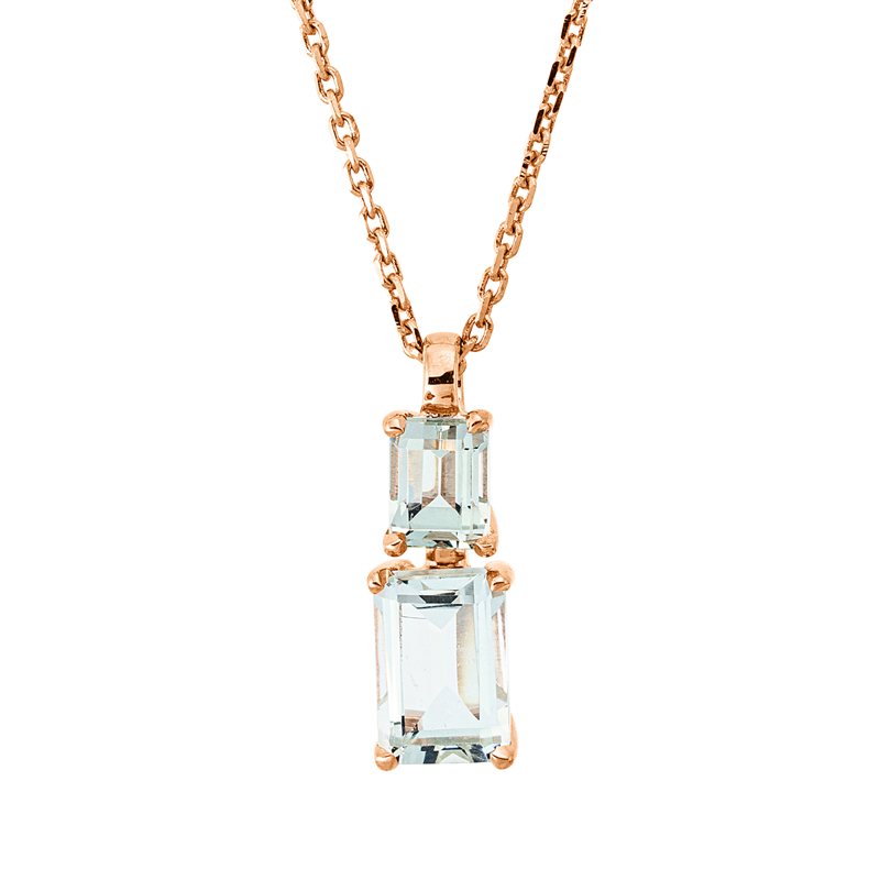 Farbstein Fashion Collier Rotgold 18kt