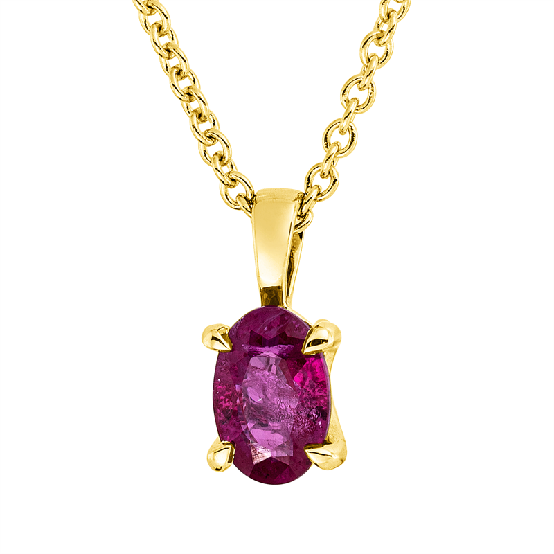 Farbstein Classic Collier Gelbgold 18kt