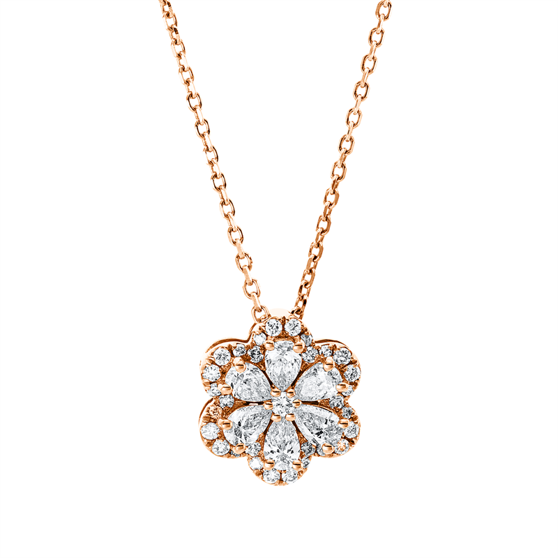 Modern Woman Collier Weißgold 18kt 0,41ct