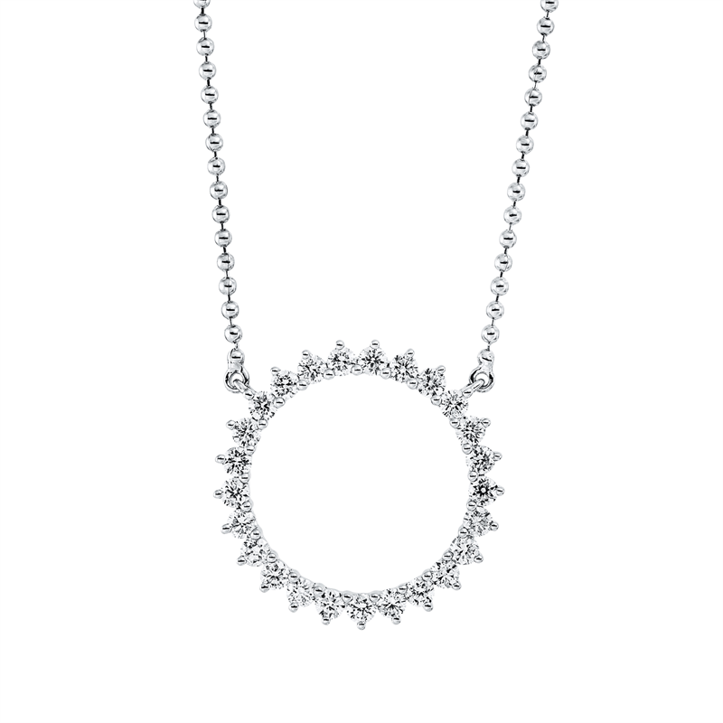 Modern Woman Collier Weißgold 18kt 0,43ct