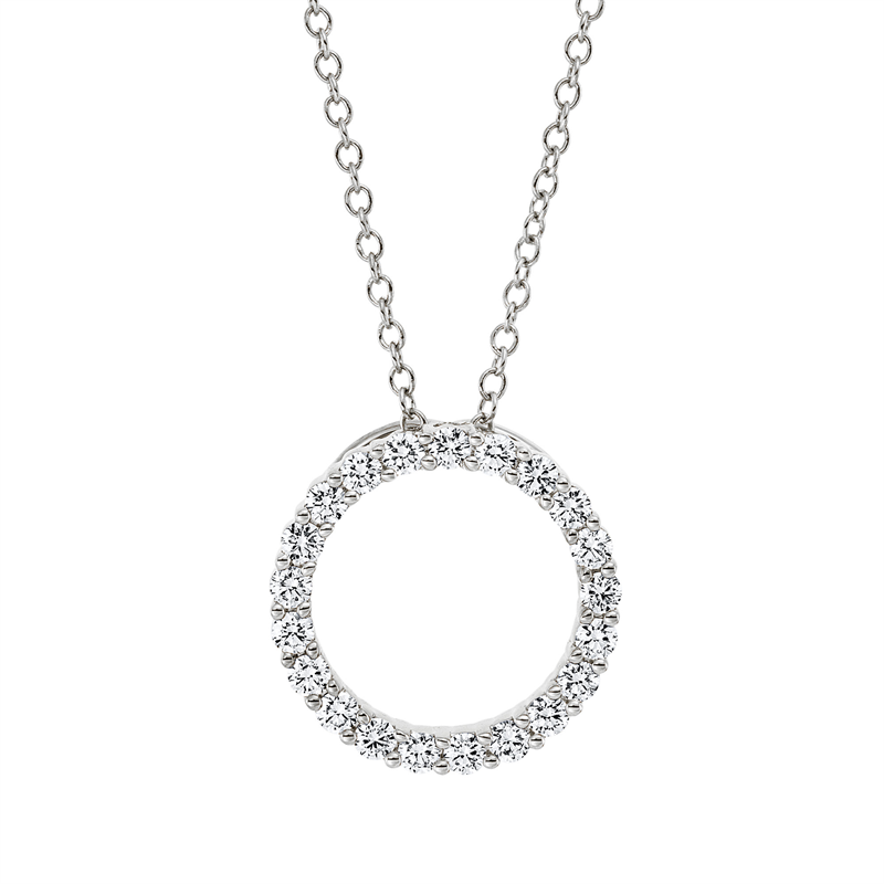 Modern Woman Collier Weißgold 18kt 0,58ct