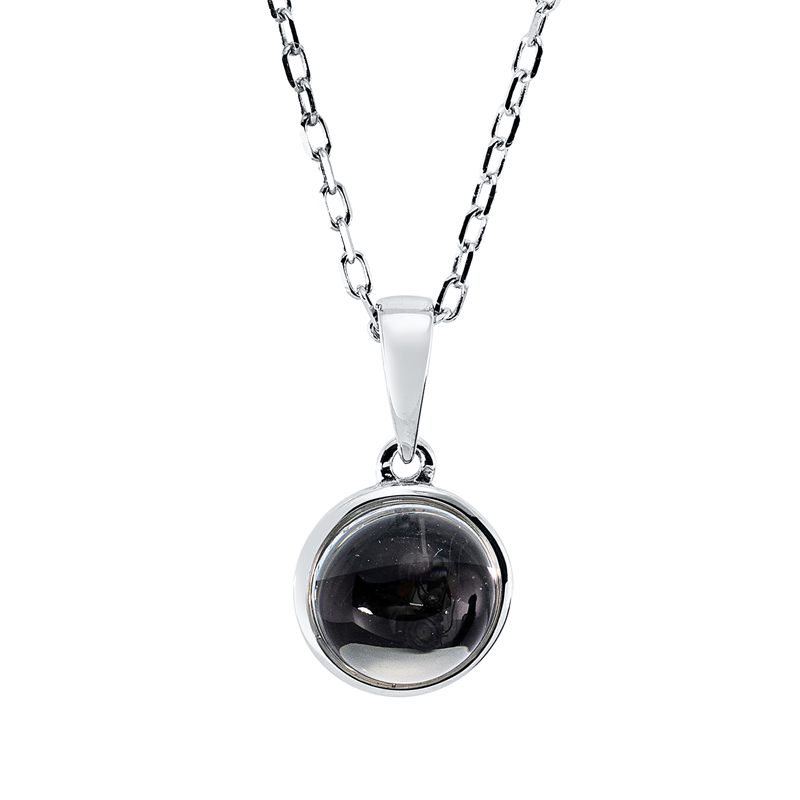Farbstein Fashion Collier Weißgold 18kt