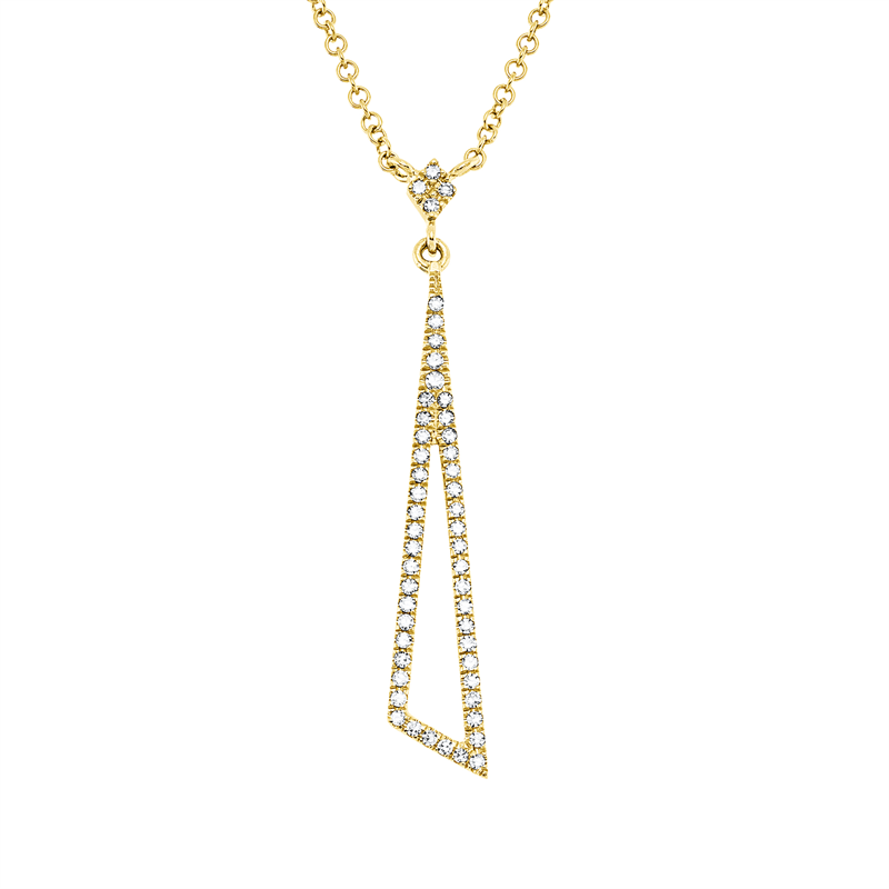 Modern Woman Collier Weißgold 18kt 0,13ct