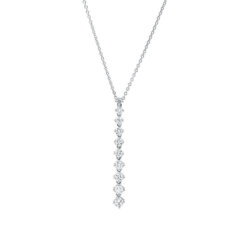 Modern Woman Collier Weißgold 18kt 0,46ct