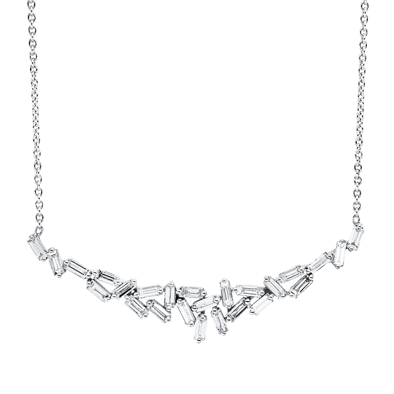 Modern Woman Collier Weißgold 18kt 0,78ct