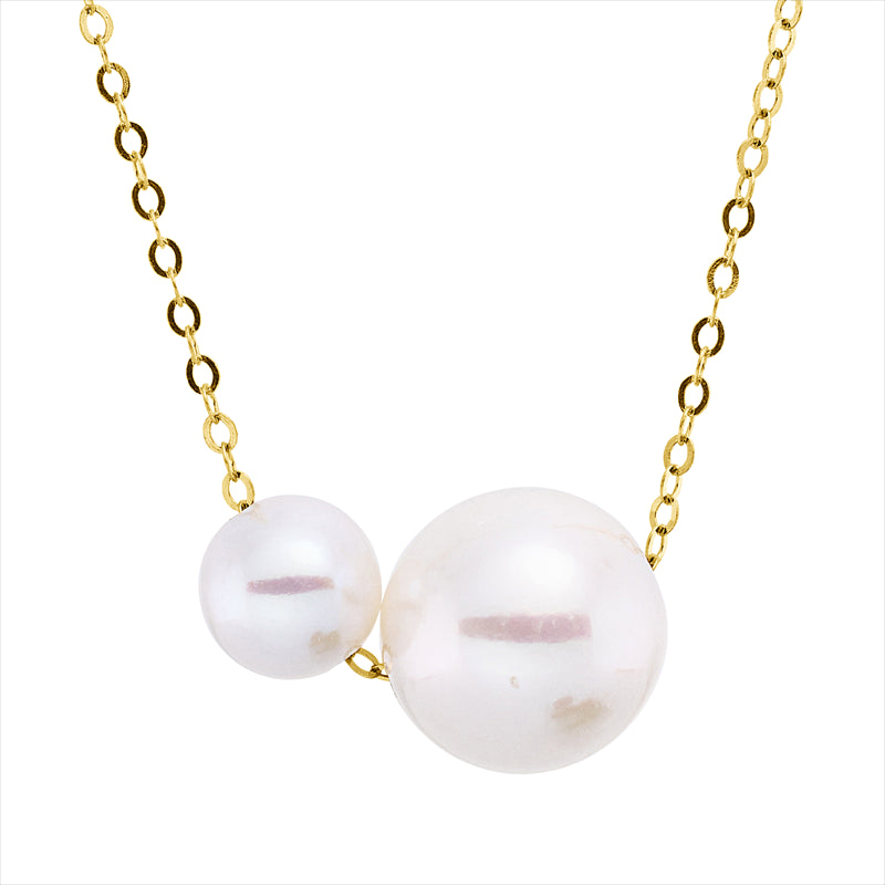 Perle Collier Gelbgold 18kt