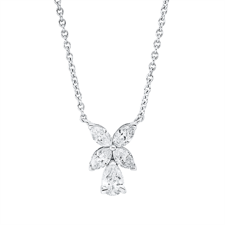 Modern Woman Collier Weißgold 18kt Ref-4O725