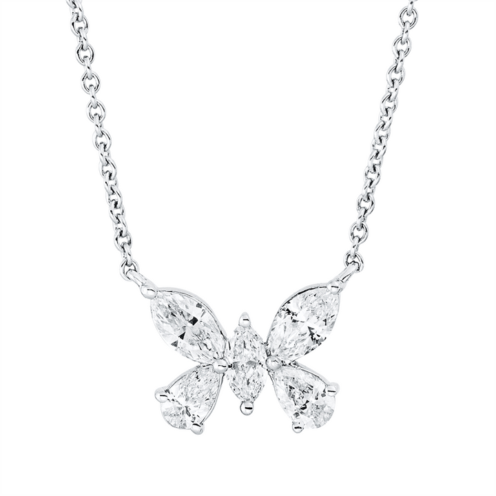 Tier Collier Weißgold 18kt Ref-4O727