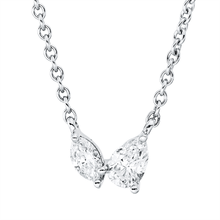 Modern Woman Collier Weißgold 18kt Ref-4O745