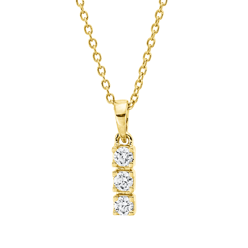 Modern Woman Collier Weißgold 18kt 0,11ct