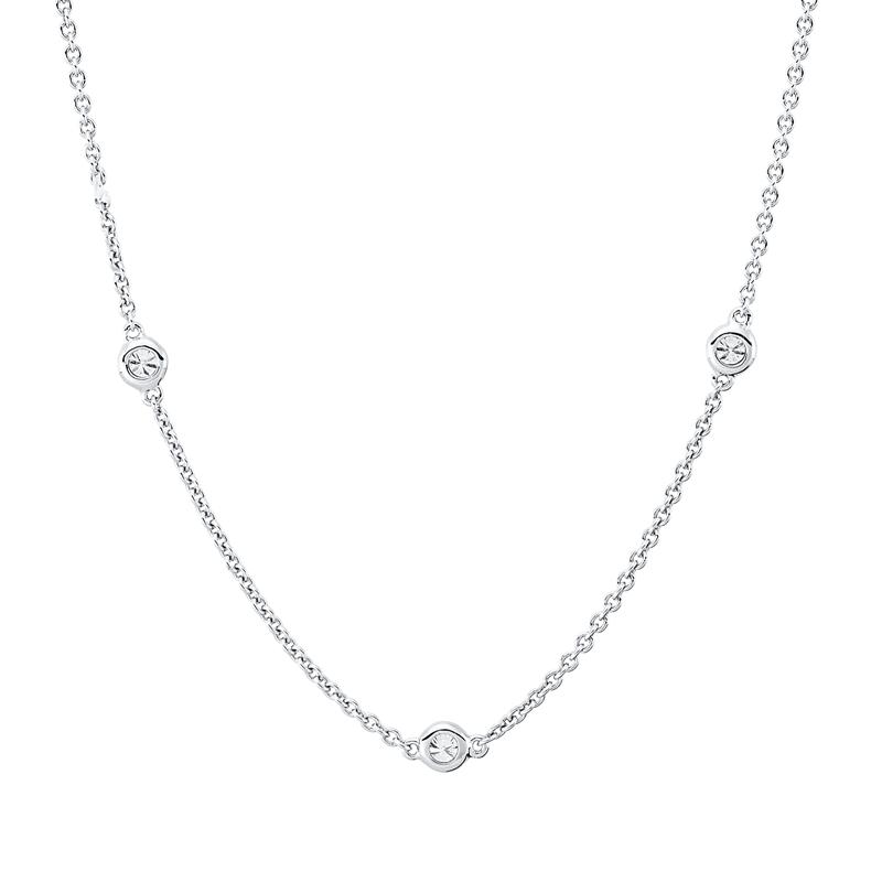 Modern Woman Collier Weißgold 18kt 0,41ct
