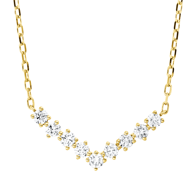 Modern Woman Collier Weißgold 18kt 0,36ct