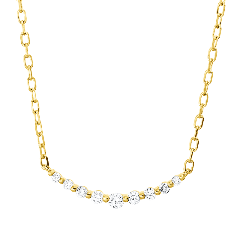 Modern Woman Collier Weißgold 18kt 0,16ct