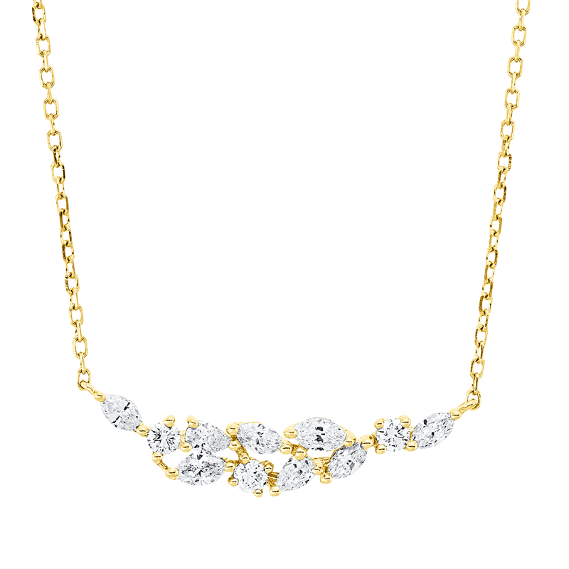 Modern Woman Collier Gelbgold 18kt Ref-4P438