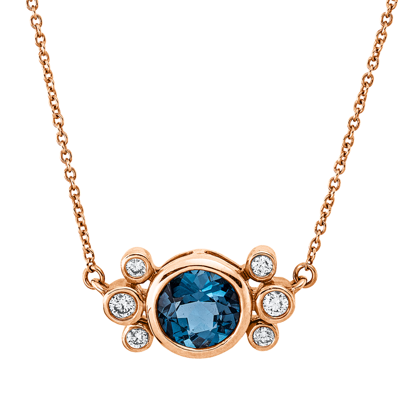 Farbstein Fashion Collier Rotgold 18kt Ref-4P515