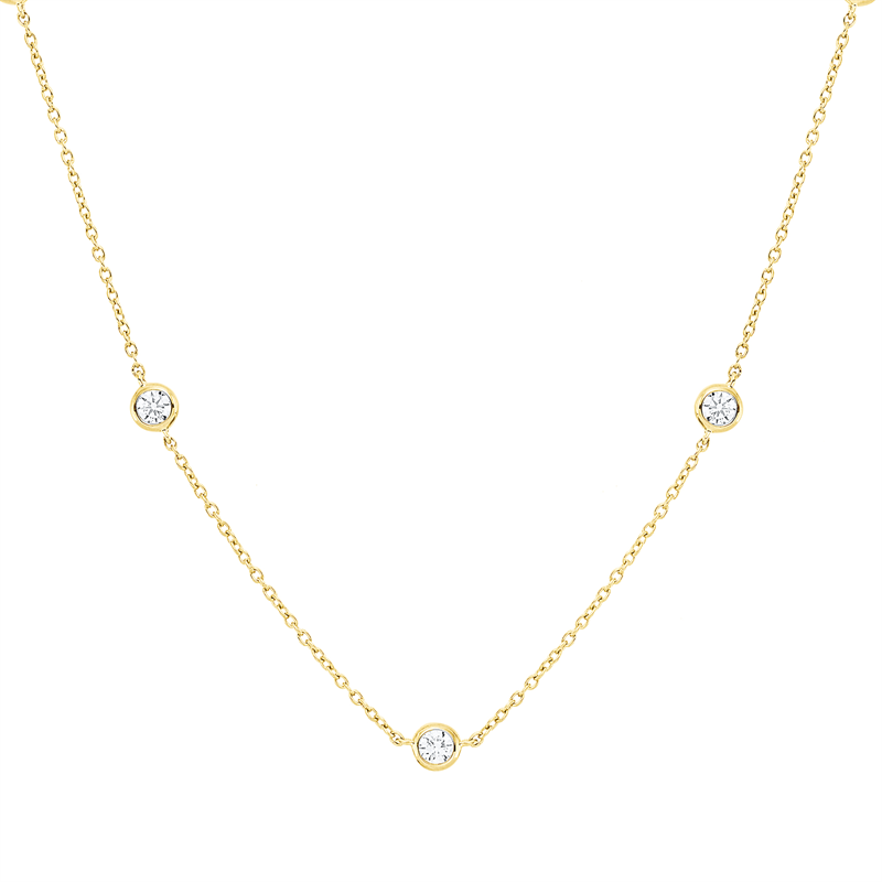 Modern Woman Collier Weißgold 18kt 0,77ct