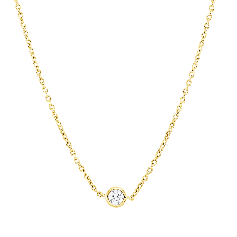 Modern Woman Collier Weißgold 18kt 0,4ct