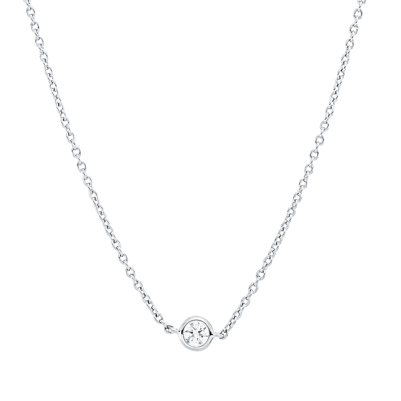 Modern Woman Collier Weißgold 18kt 0,4ct