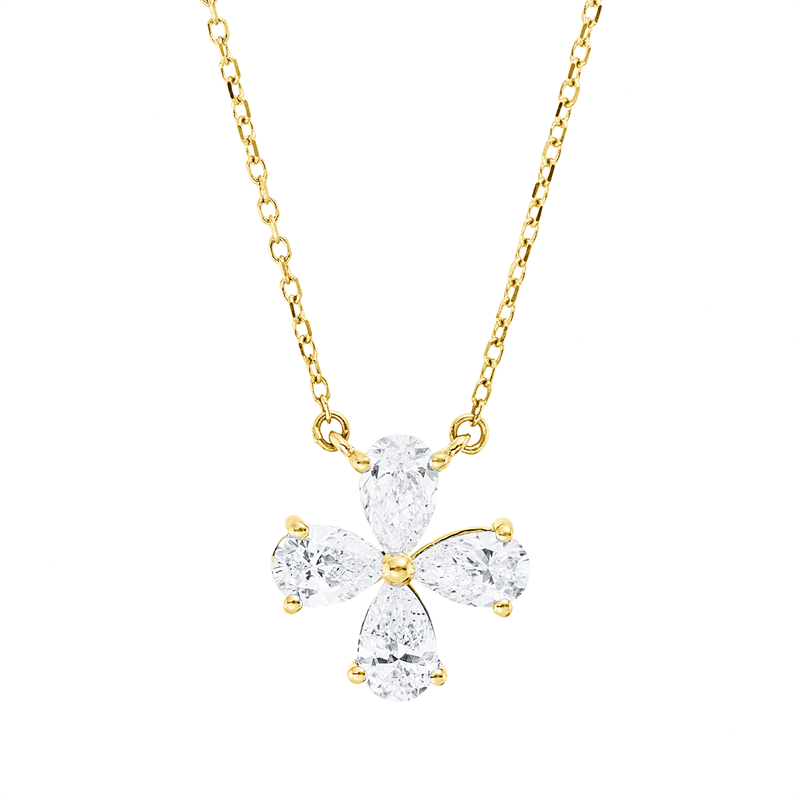 Modern Woman Collier Gelbgold 18kt 1ct