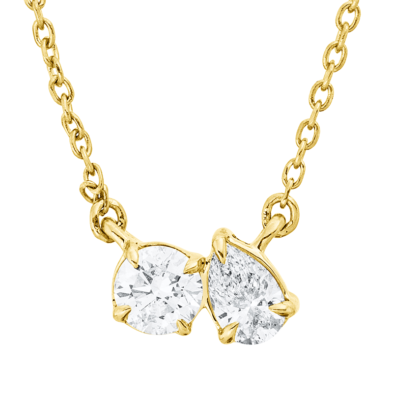 Modern Woman Collier Weißgold 18kt 0,31ct