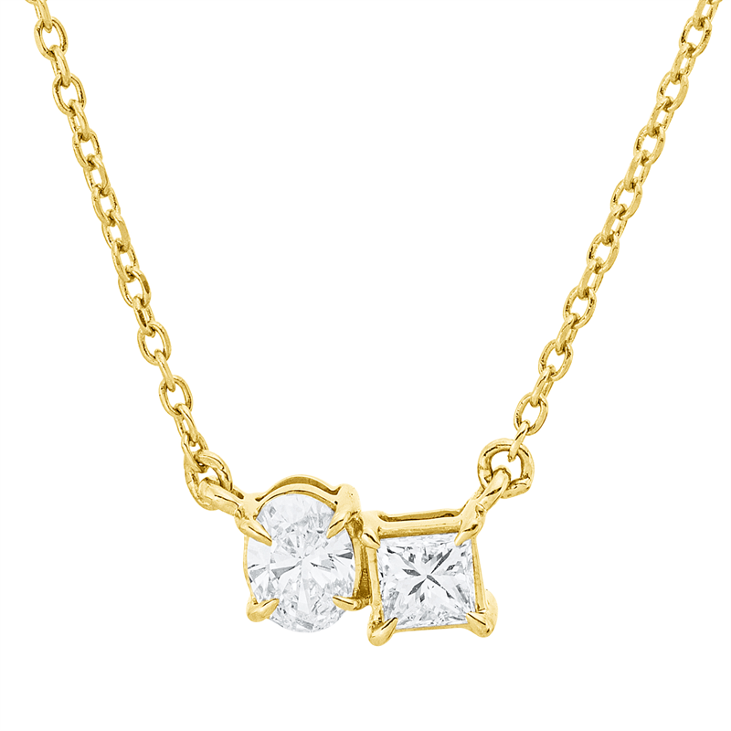 Modern Woman Collier Weißgold 18kt 0,29ct