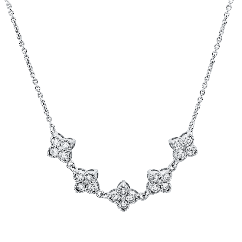 Modern Woman Collier Weißgold 18kt 0,6ct