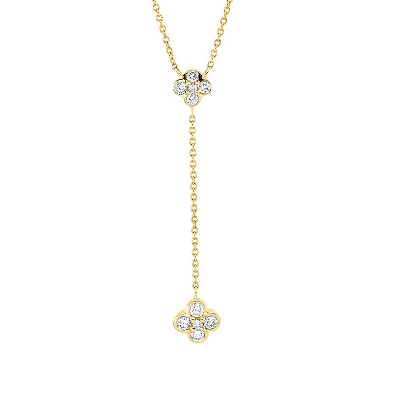 Modern Woman Collier Gelbgold 18kt 0,25ct