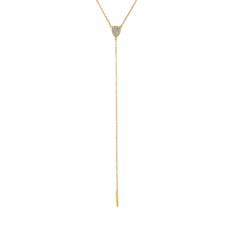 Modern Woman Collier Gelbgold 18kt 0,08ct