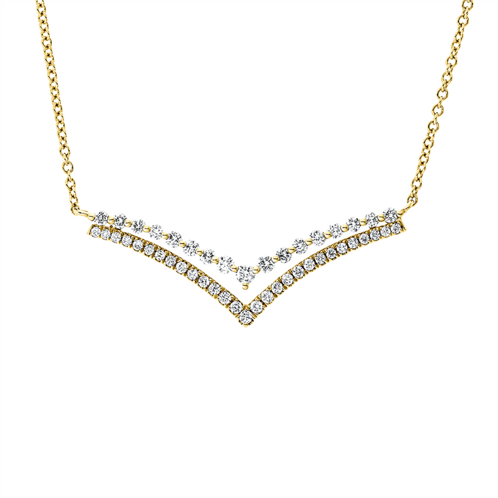 Modern Woman Collier Gelbgold 14kt Ref-4Q042