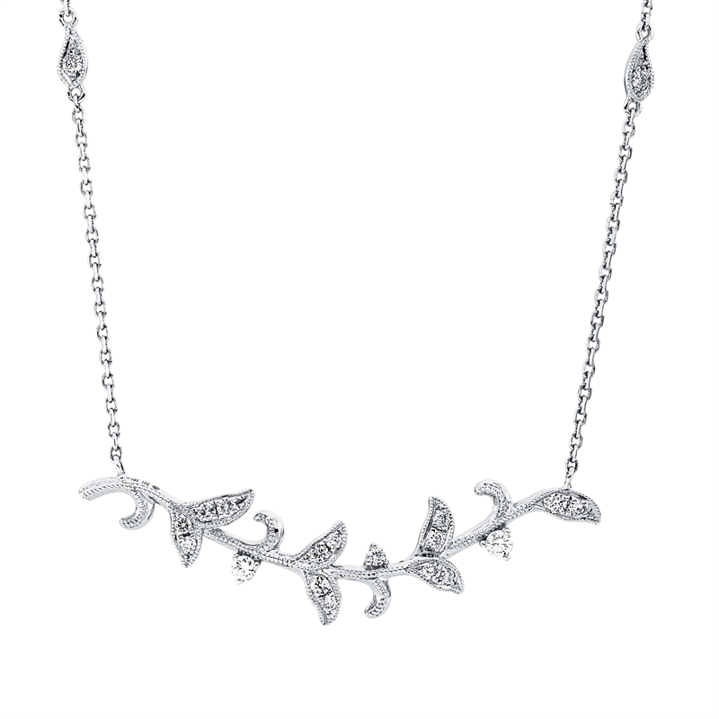 Modern Woman Collier Weißgold 18kt 0,23ct