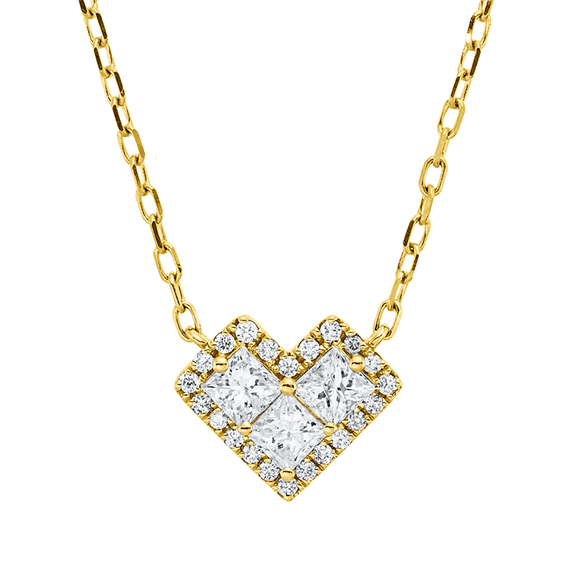 Illusion Classic Collier 18kt 0,38ct