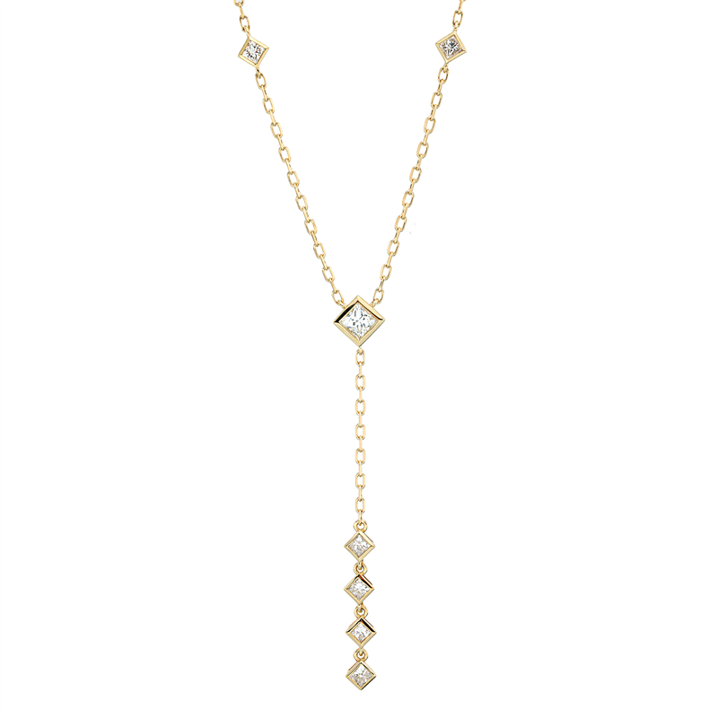 Modern Woman Collier Gelbgold 18kt 0,49ct